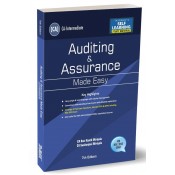 Taxmann's Auditing & Assurance Made Easy for CA Inter November 2023 Exam [New Syllabus] by CA. Ravi Kanth Miriyala, CA. Sunitanjani Mariyala